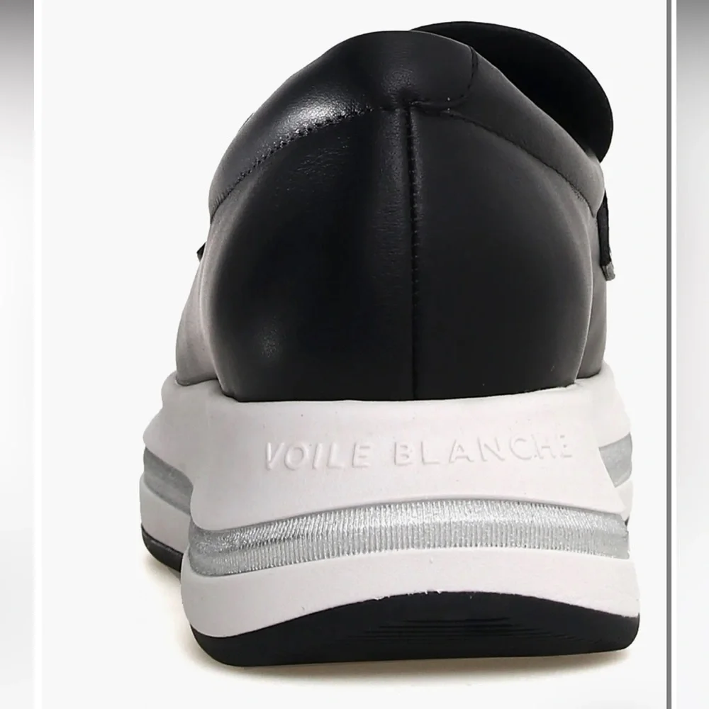 NWT VOILE BLANCHE MERRY Penny Loafer in Black - Picture 5 of 15